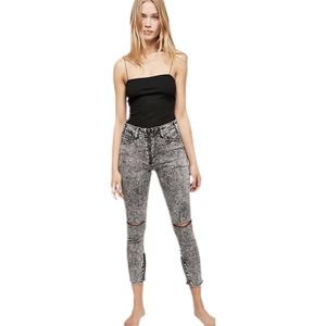 FREE PEOPLE•OneTeaspoon High-Waisted FREEBIRD Skinny Jeans